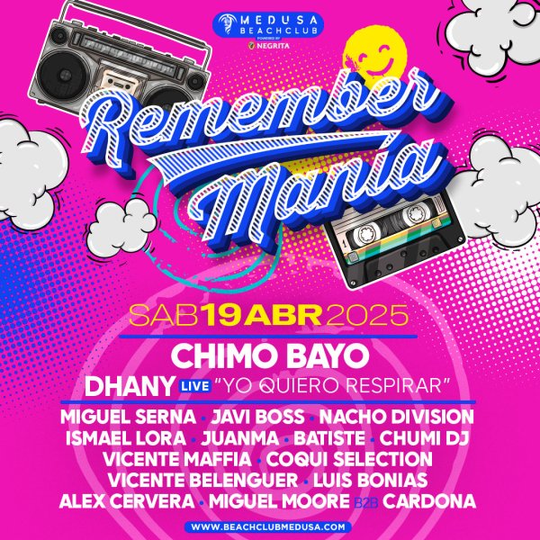 Medusa Beach Club - REMEMBERMANIA