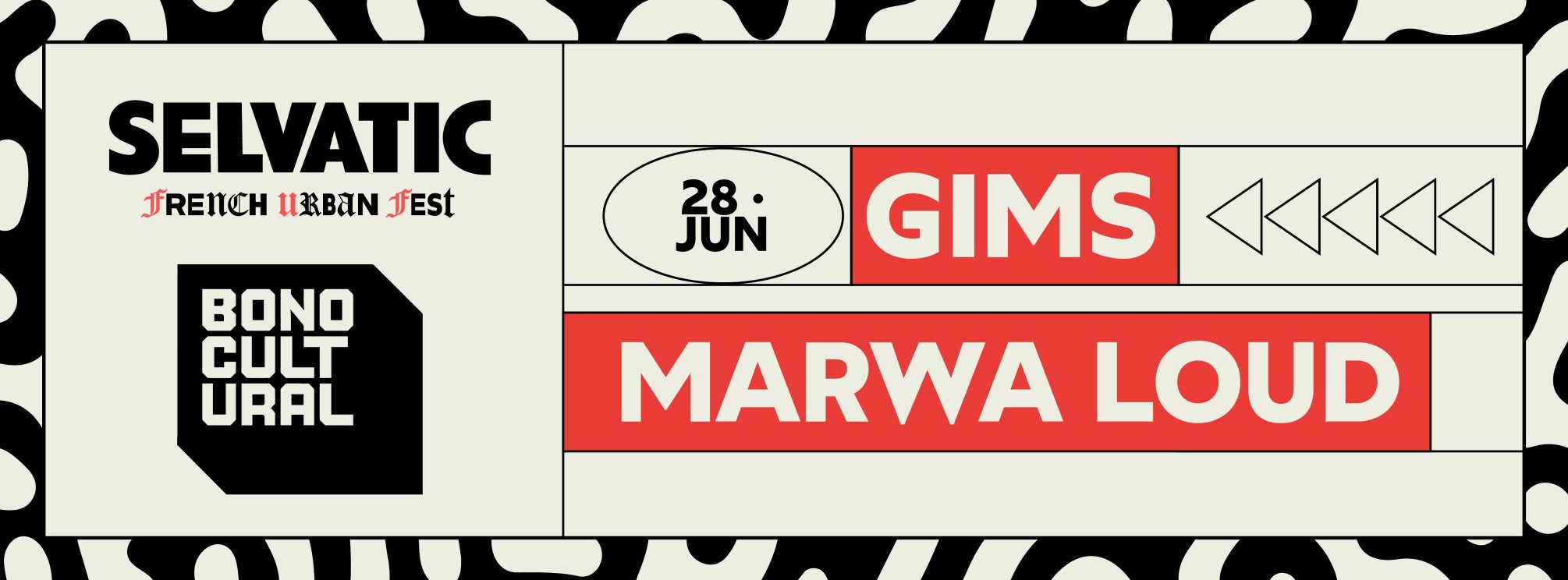 Gims - Marwa Loud / Selvatic French Urban Fest - Bono Cultural