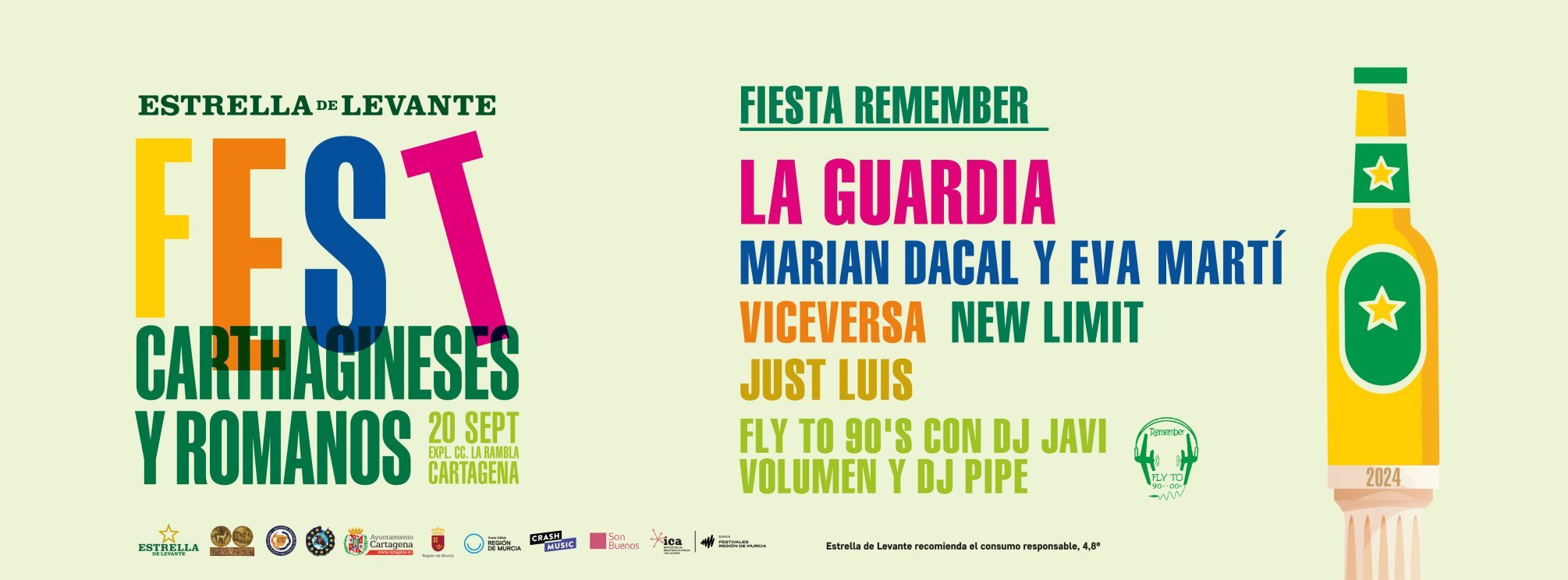 Imagen ZONA VIP - DANI FERNANDEZ Y MÁS - ESTRELLA DE LEVANTE FEST CARTHAGINESES Y ROMANOS - 21  SEPT