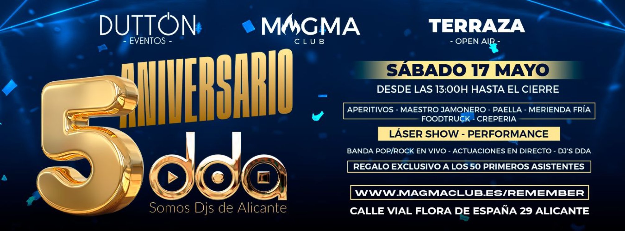 ANIVERSARIO: SOMOS DJS DE ALICANTE: DDA