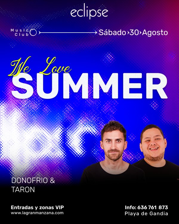 ECLIPSE | SÁBADO 30 AGOSTO