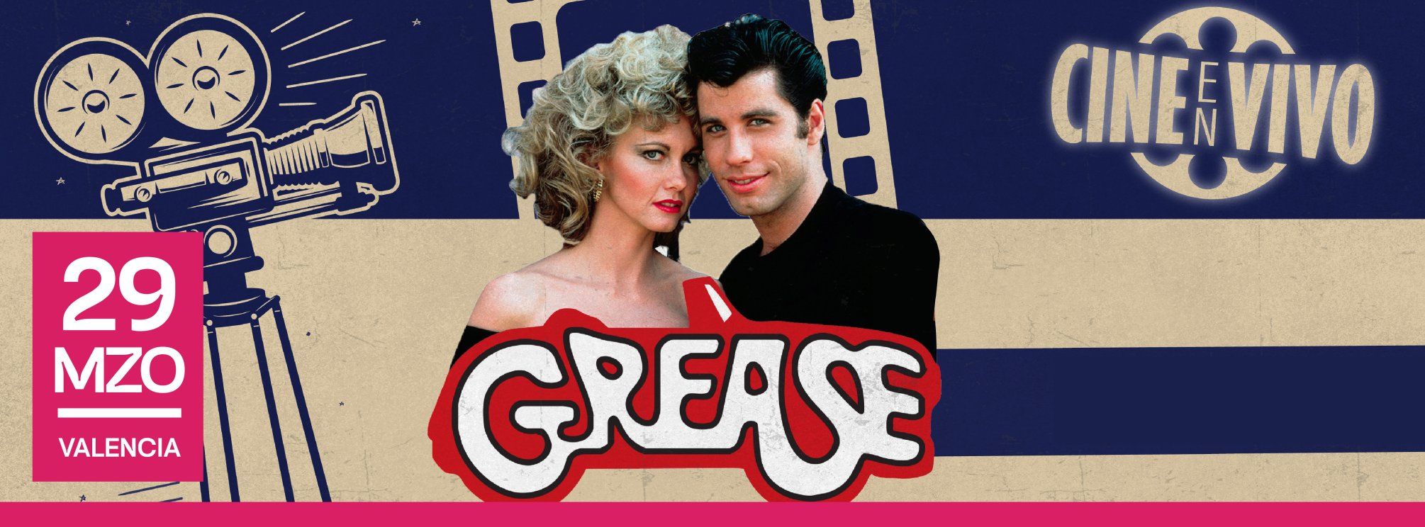 CINE EN VIVO - Grease