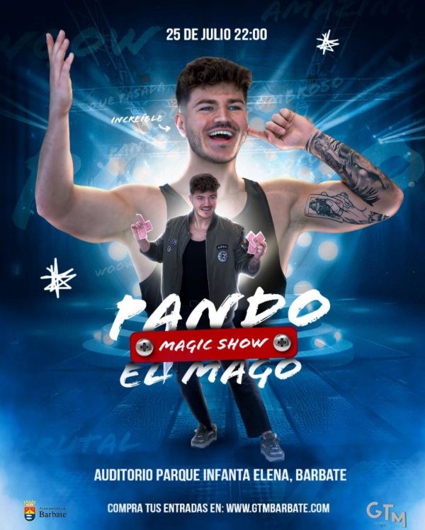 PANDO, EL MAGO en BARBATE