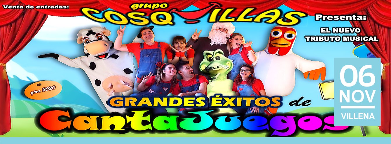 Grupo Cosquillas, Grandes Éxitos de Cantajuegos
