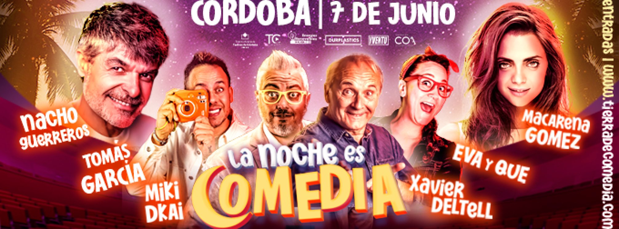 La noche es comedia en CORDOBA