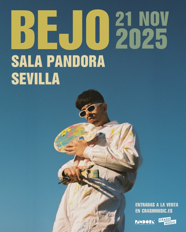 CONCIERTO BEJO - SEVILLA - PANDORA - VIERNES 21 DE NOVIEMBRE