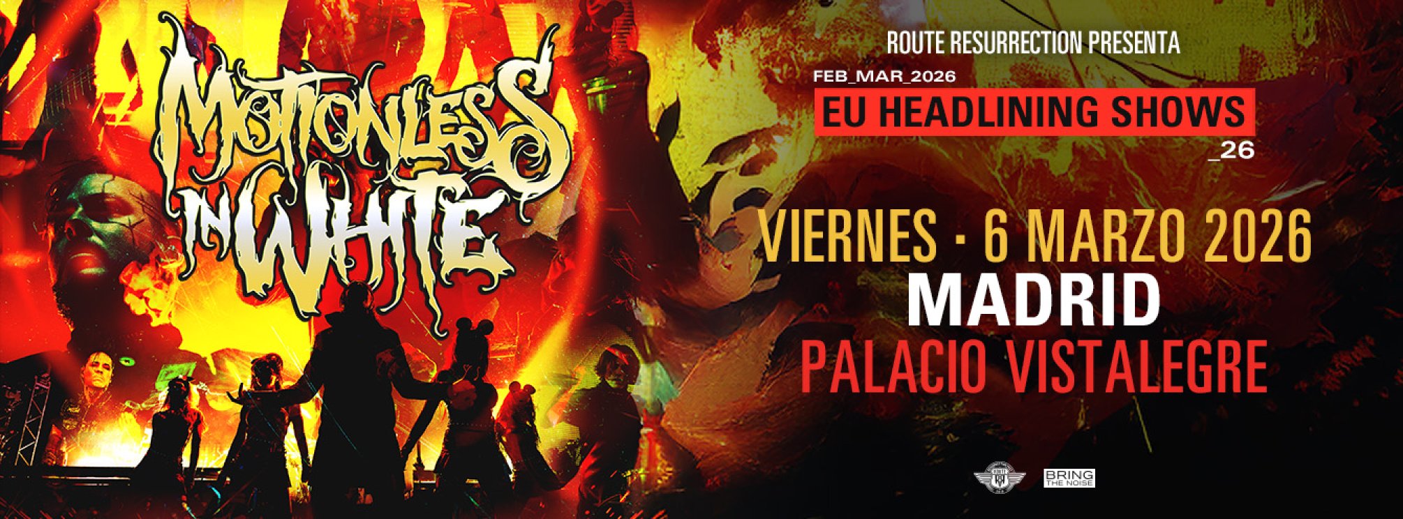 MOTIONLESS IN WHITE - MADRID