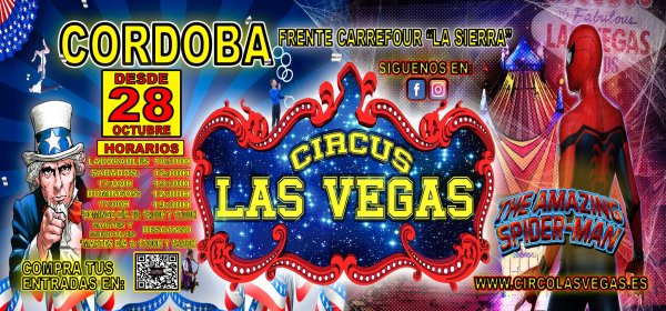 Fabulous Las Vegas circus en Córdoba