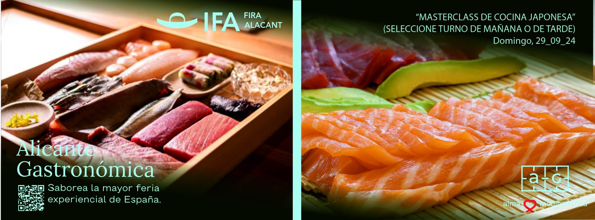 Masterclass: “MASTERCLASS DE COCINA JAPONESA” (SELECCIONE TURNO DE MAÑANA O DE TARDE)