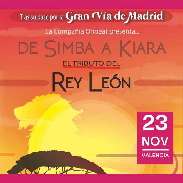 Imagen de El REY LEON - tributo -  De Simba a Kiara