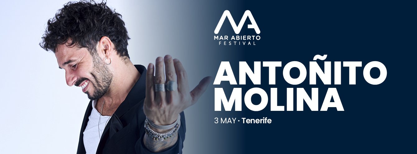 Antoñito Molina en concierto - XVIII Edición Festival Mar Abierto - Tenerife