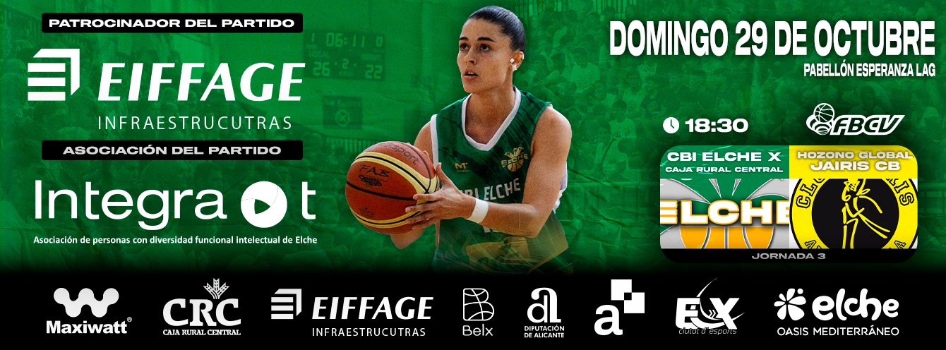CBI Elche x Caja Rural Central VS Hozono Global Jairis CB