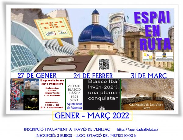 ESPAI EN RUTA 27 DE GENER DEL 2022 - EXPOSICIONS TEMPORALS DEL MUVIM - FPA