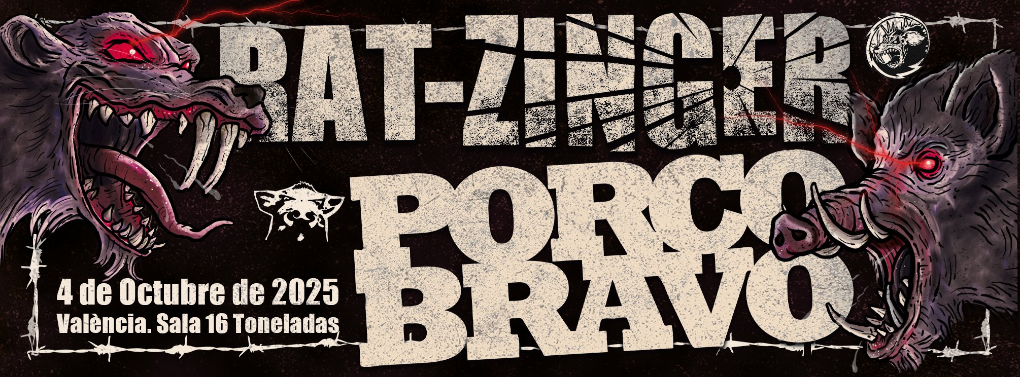 Rat-Zinger + Porco Bravo | Sala 16 Toneladas | València