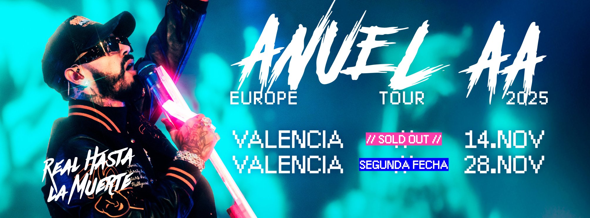 ANUEL AA EUROPE TOUR 2025 VALENCIA