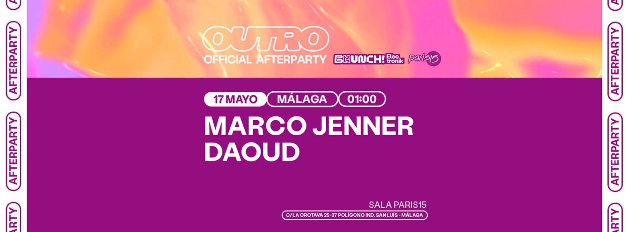 AFTER PARTY OFICIAL 17 DE MAYO - SALA PARIS 15