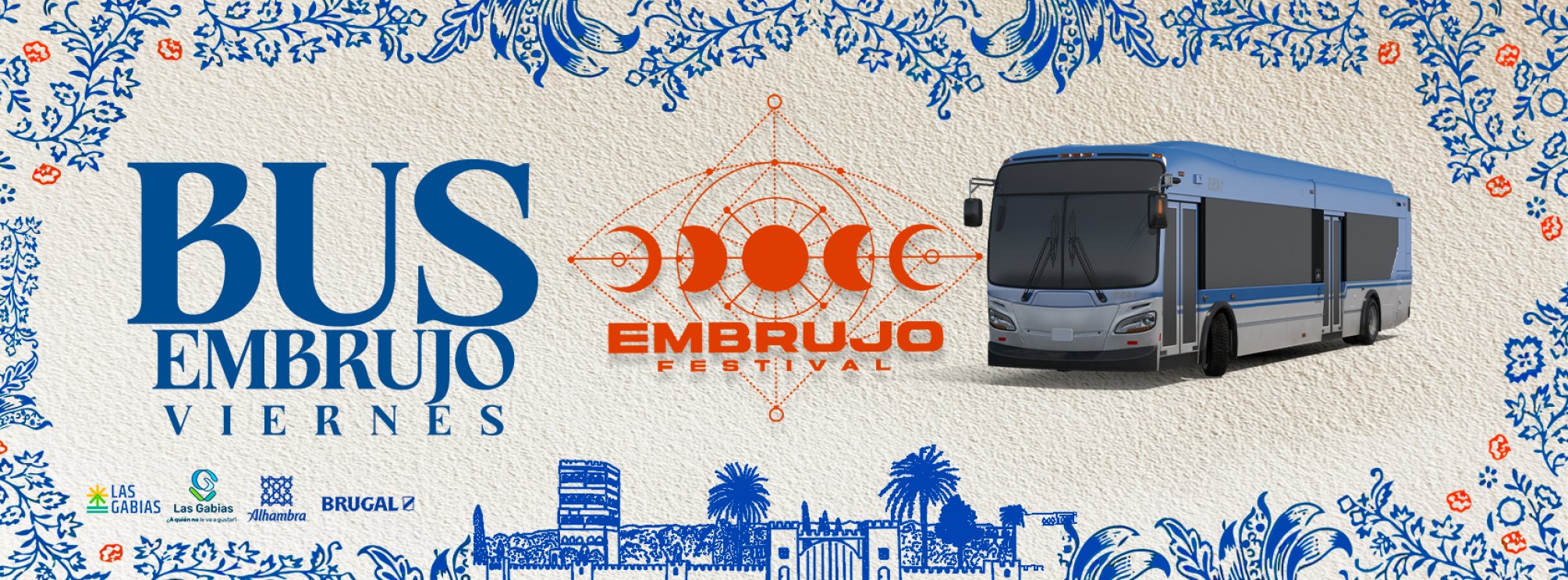 AUTOBUS LANZADERA EMBRUJO FESTIVAL VIERNES 6 DE JUNIO 2025