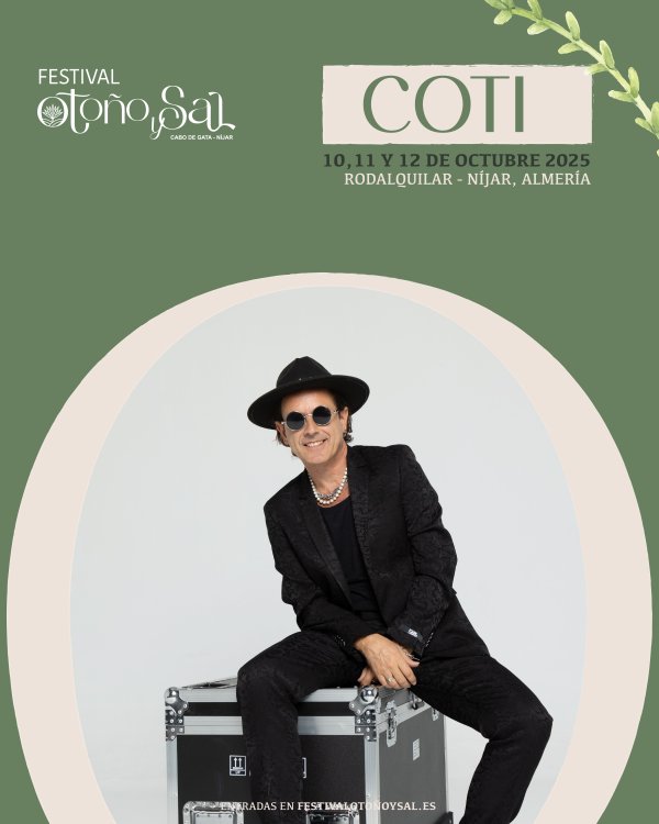CONCIERTO DE COTI EN MIRADOR DE LA ISLETA DEL MORO - EXPERIENCIA OTOÑO Y SAL