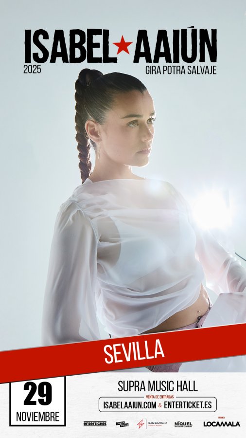 CONCIERTO ISABEL AAIÚN - SEVILLA - SALA SUPRA - SÁBADO 29 DE NOVIEMBRE
