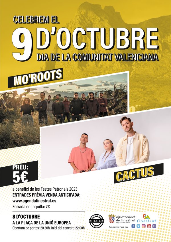 Celebrem el 9 d'Octubre. Mo'Roots & Cactus